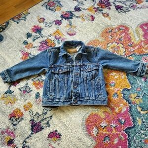 Levi Strauss Denim Jacket Child Size 5
